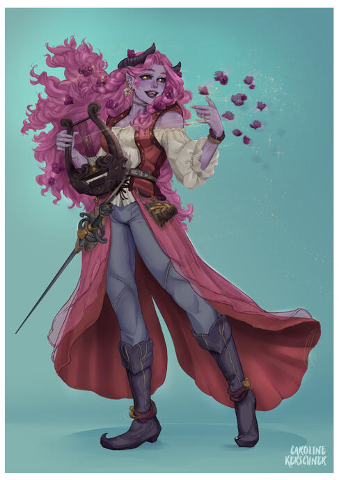 DND OC Redesign (Commission for DM_Nath)