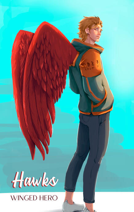 Hawks (MHA) Fanart