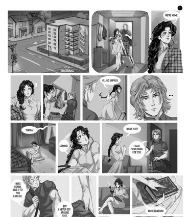 Shades of Grey Comic Page