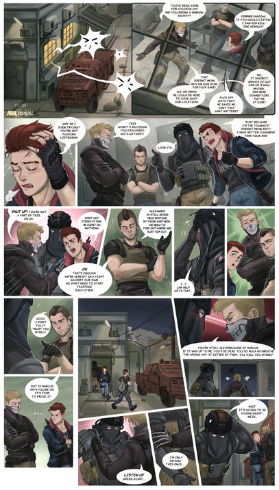 Full rendered comic for Anon