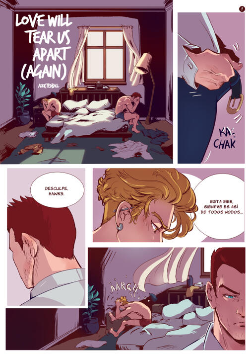 Comic for a Endhawks Zine