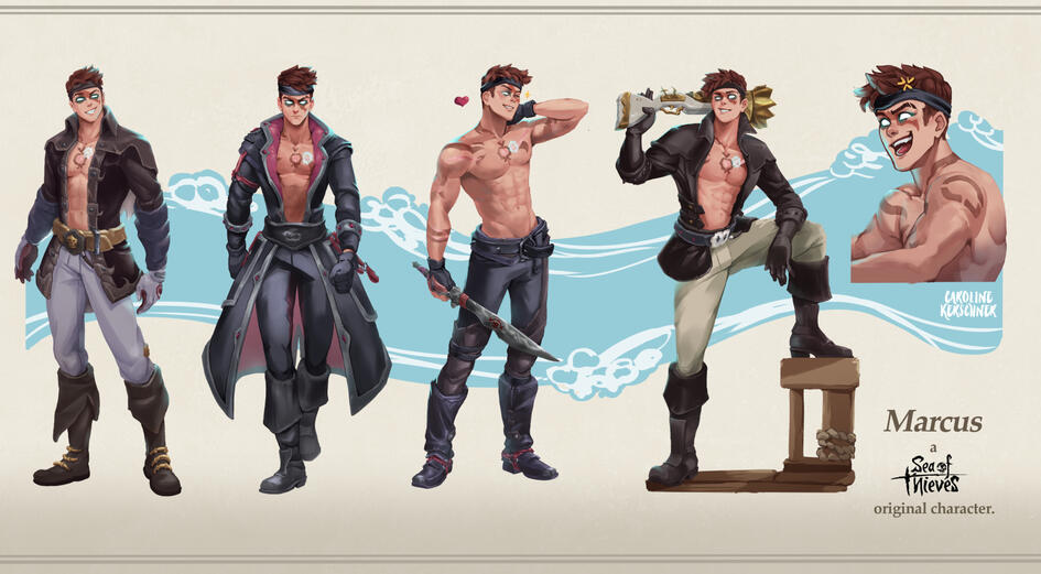 Full rendered character sheet for Anon