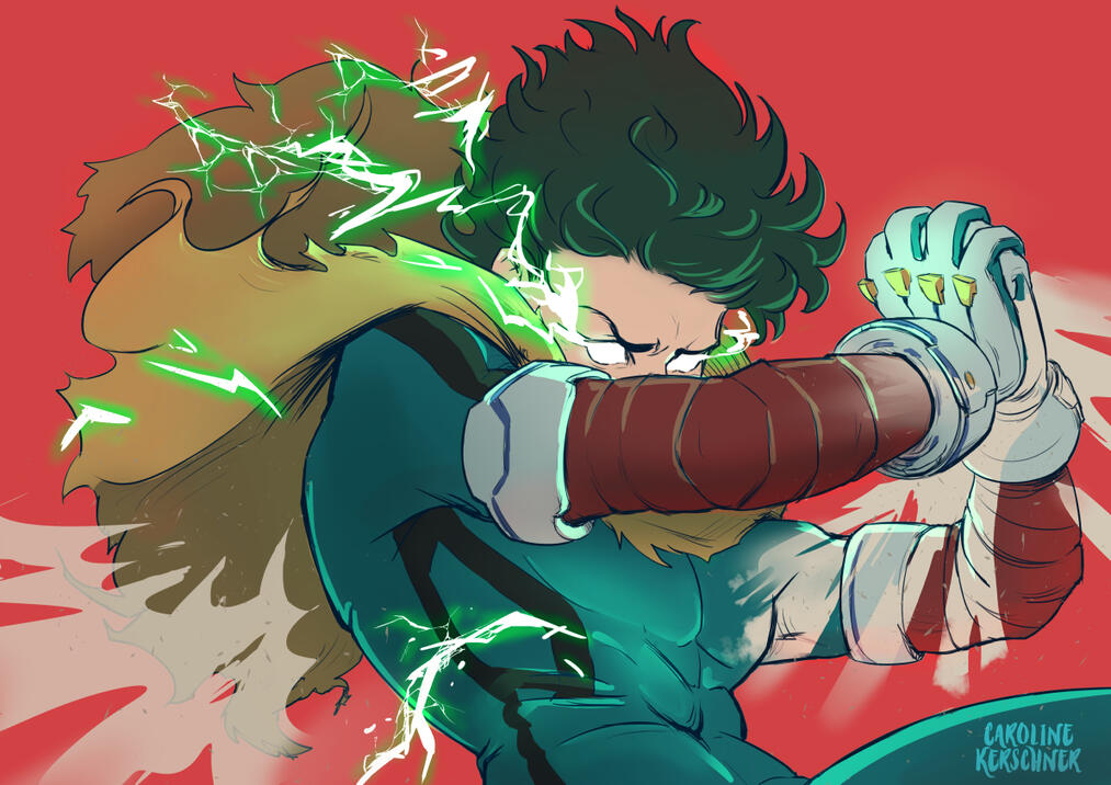 Deku as Cabanel's Lucifer