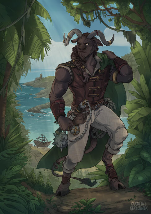 DND Character (Commission for Celeste_Reborn)