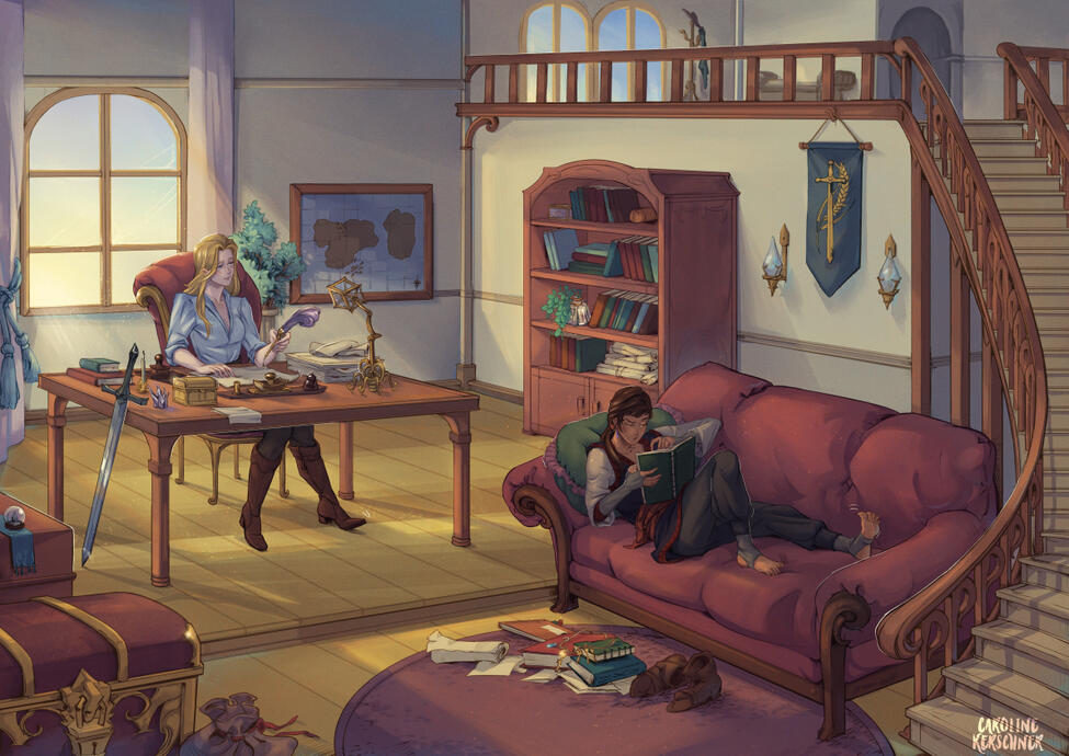 OCs Illustration for Rachel