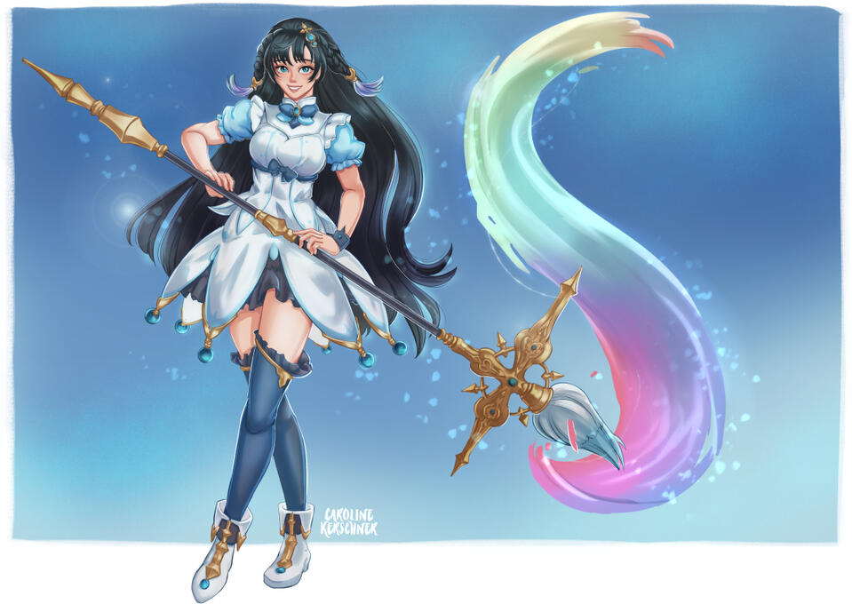 Mayu Kozue Fanart for luna-di-fuoco